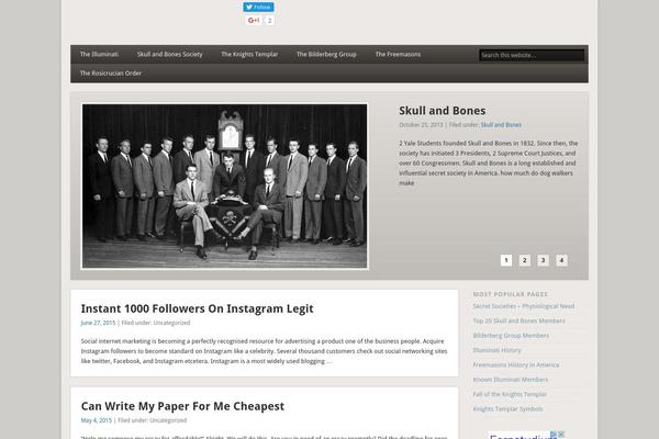 Esplanade theme site design template sample