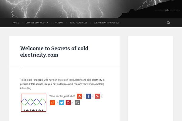 Baskerville theme site design template sample