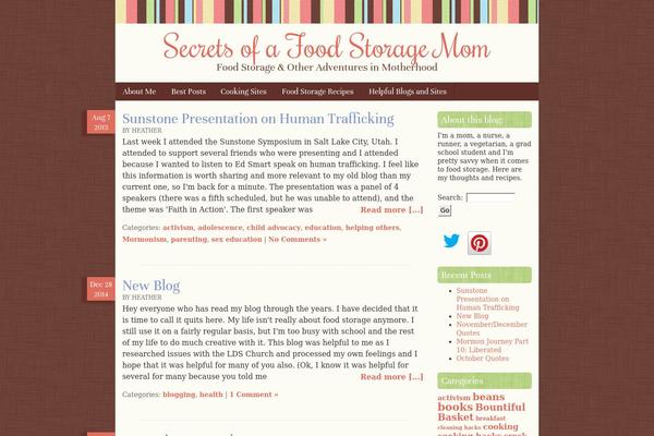 Scrappy theme site design template sample