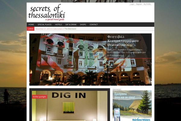 MH Magazine theme site design template sample
