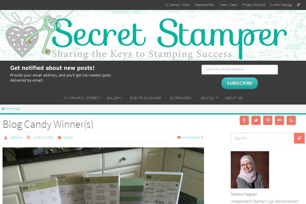 Site using Social-warfare plugin