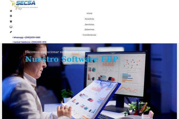 Site using Tiny carousel horizontal slider plus plugin