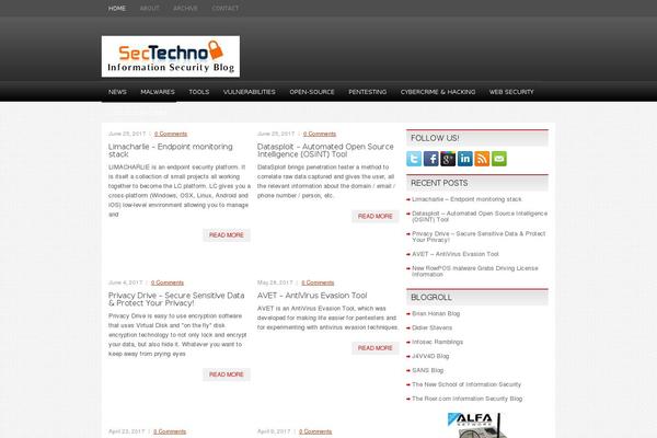 Lightning theme site design template sample