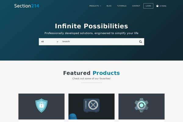 section214.com site used Xsimply