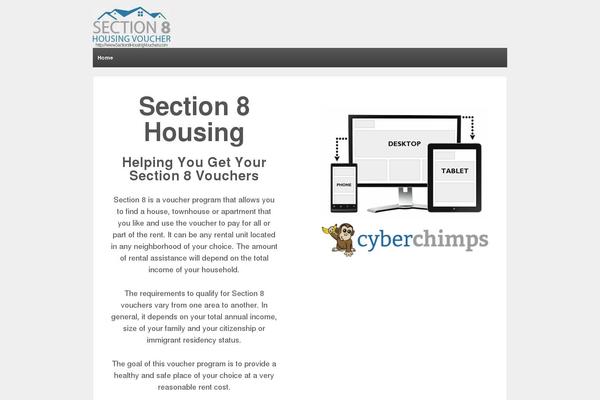 Responsive theme site design template sample