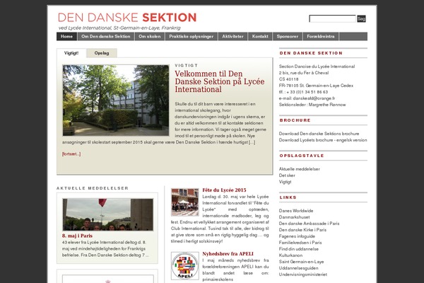 Magazine theme site design template sample