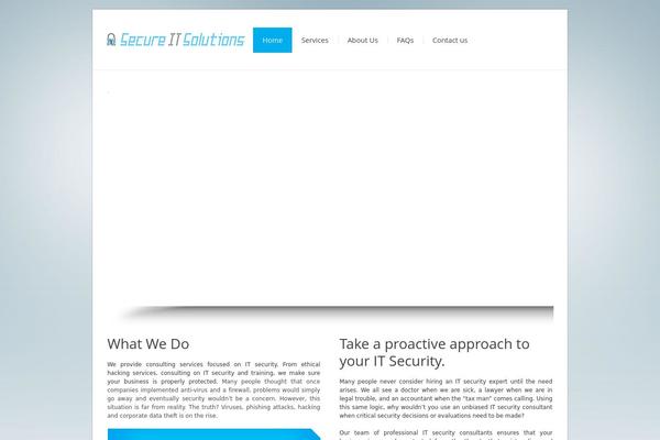 Halsey theme site design template sample