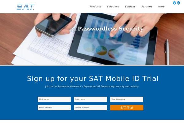 Agile theme site design template sample
