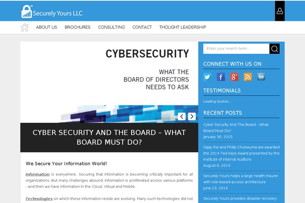 securelyyoursllc.com site used Ross