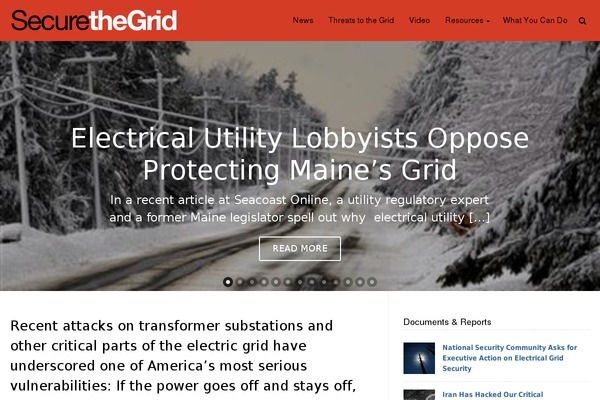 Site using Real Post Slider Lite plugin