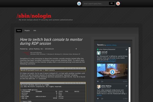 Destro theme site design template sample