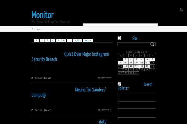 securitybreachmonitor.com site used Montezuma