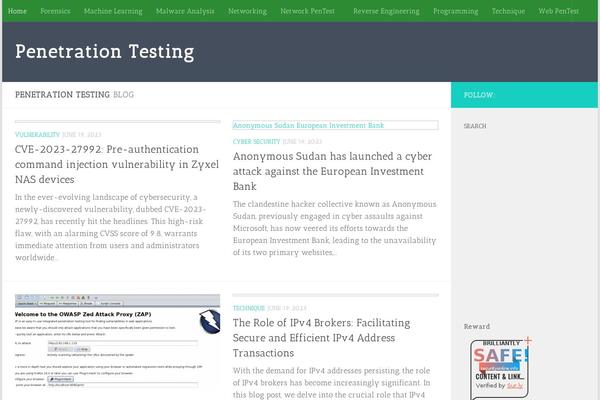 Hueman-pro theme site design template sample