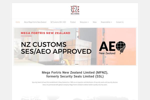 Sento theme site design template sample