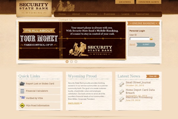 Site using BankSITE-baner plugin