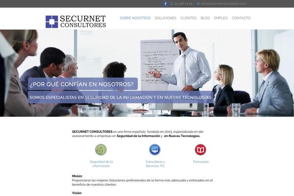 Interface Pro theme site design template sample