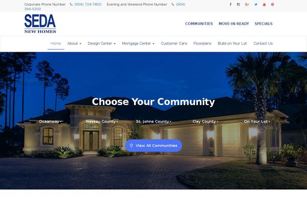 sedaconstruction.com site used Seda-theme