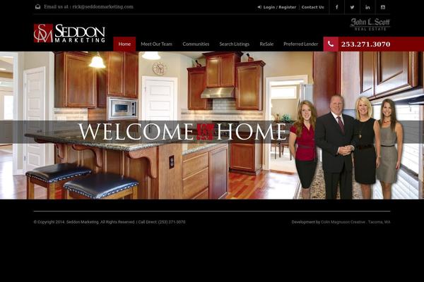 Realhomes Theme theme site design template sample