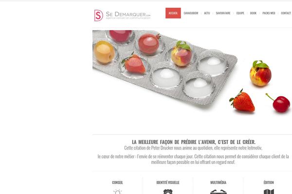 Bigbang theme site design template sample