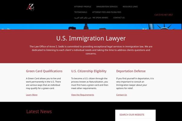 WP Jurist theme site design template sample