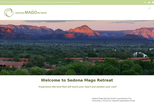 Site using Retreat Booking Guru Connect plugin