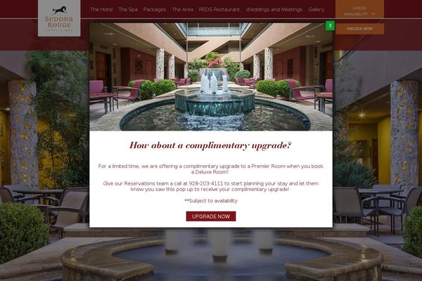 Sedona theme websites examples