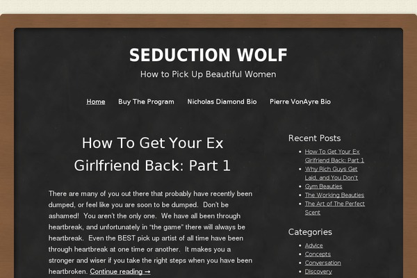 Classic Chalkboard theme site design template sample