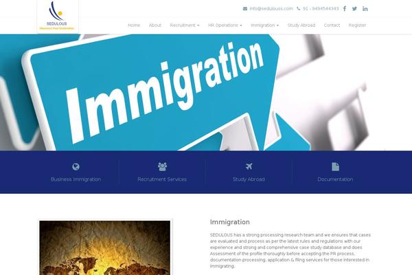 sedulouss.com site used Yaswadatheme