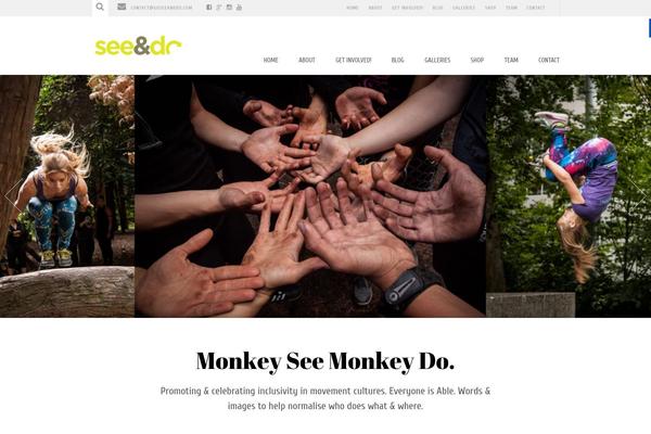 Retail Therapy theme site design template sample