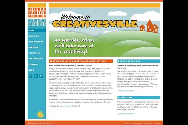 Site using Arconix Portfolio plugin