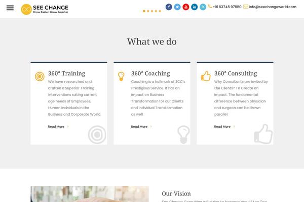 Consultio theme site design template sample