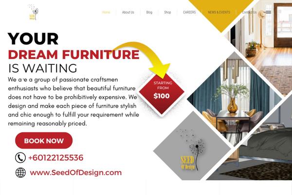 Aalto theme site design template sample