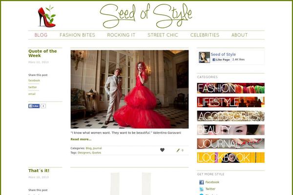 Site using Instagram for WordPress plugin