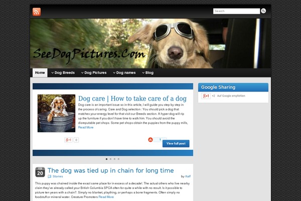 Site using FancyBox Gallery plugin