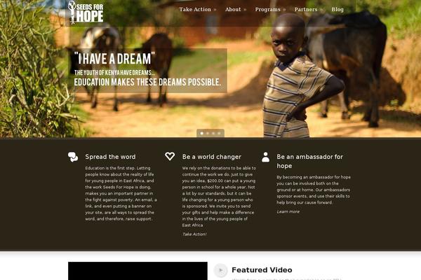 Site using Social Share plugin
