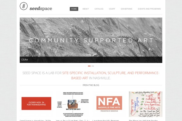 The Fox theme site design template sample