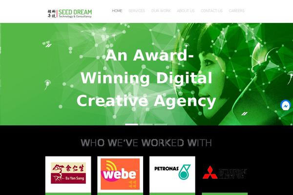 Site using Page-builder plugin