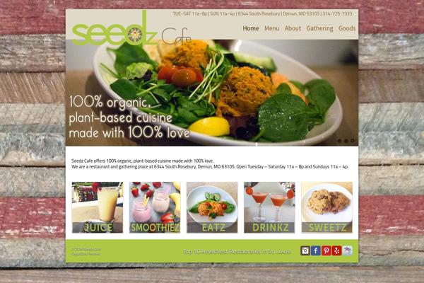 Bottega theme site design template sample
