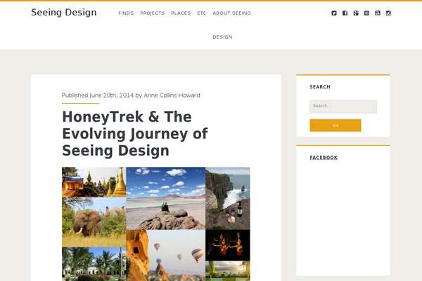 Ignite theme site design template sample
