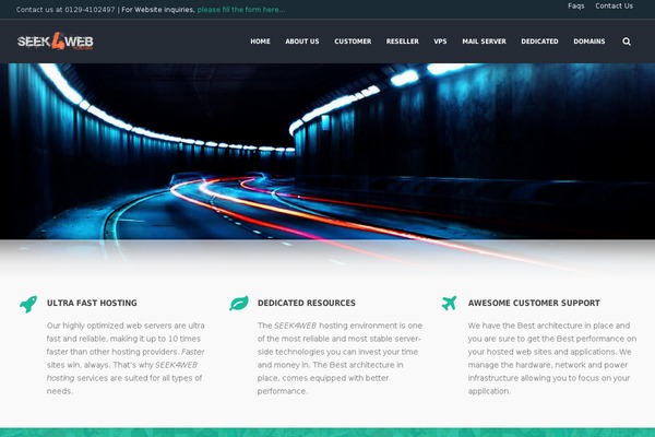 Qualia theme site design template sample