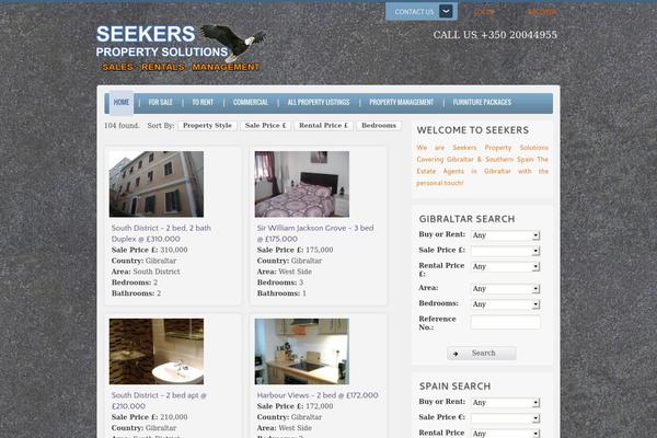 Denali theme site design template sample