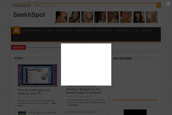 Sahifa theme site design template sample