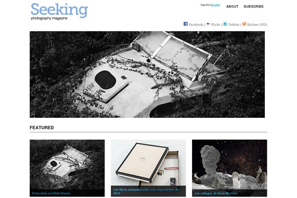 Equilibrium theme site design template sample