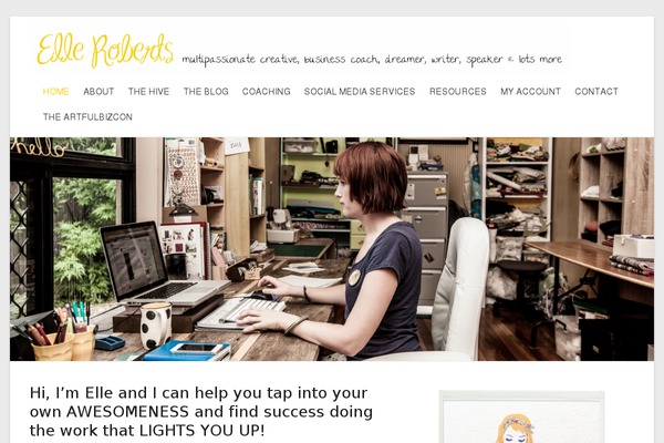 Spacious Pro theme site design template sample