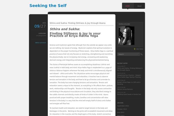 monochrome theme site design template sample