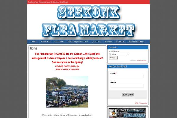 Frontier theme site design template sample