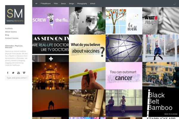 Ink theme site design template sample