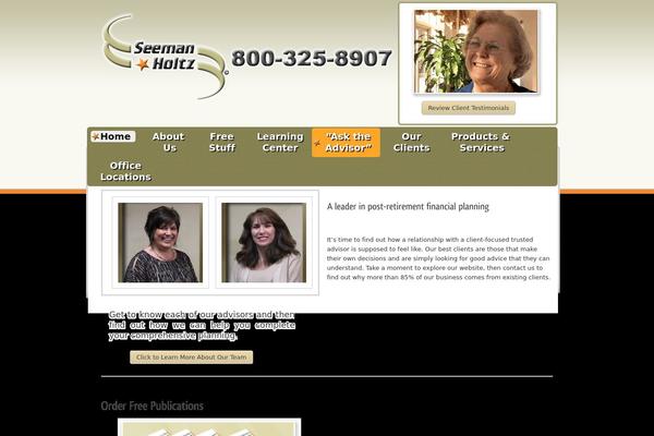 Site using WordPress Thumbnail Slider plugin