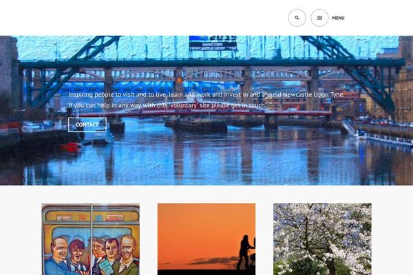 Twenty Fifteen theme site design template sample