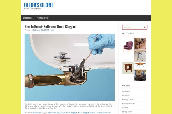 SABINA theme site design template sample